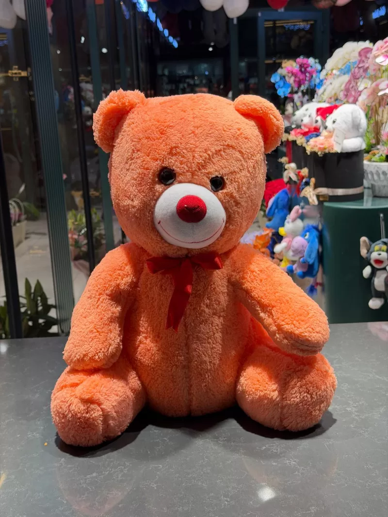 55 Cm Turuncu Peluş Ayıcık