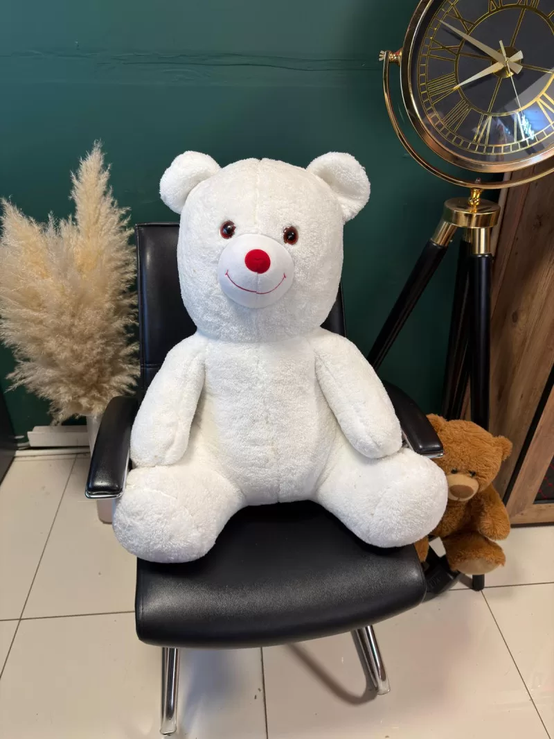 70 Cm Beyaz Peluş Ayıcık