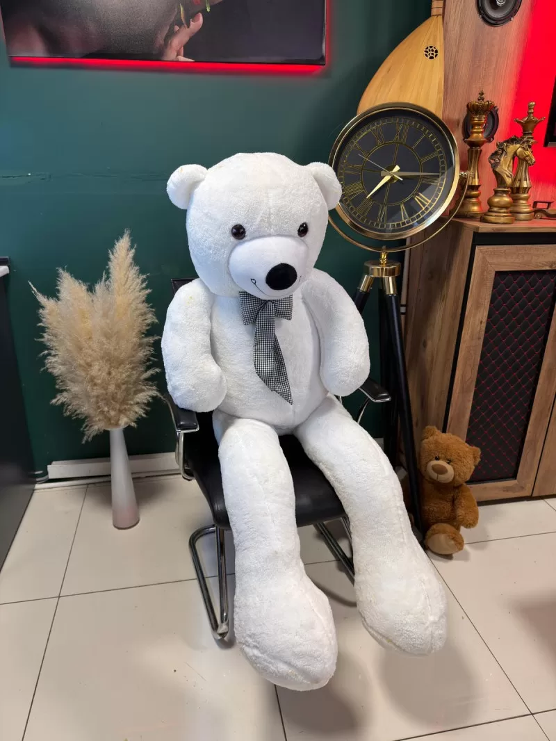 170 Cm Beyaz Peluş Ayıcık