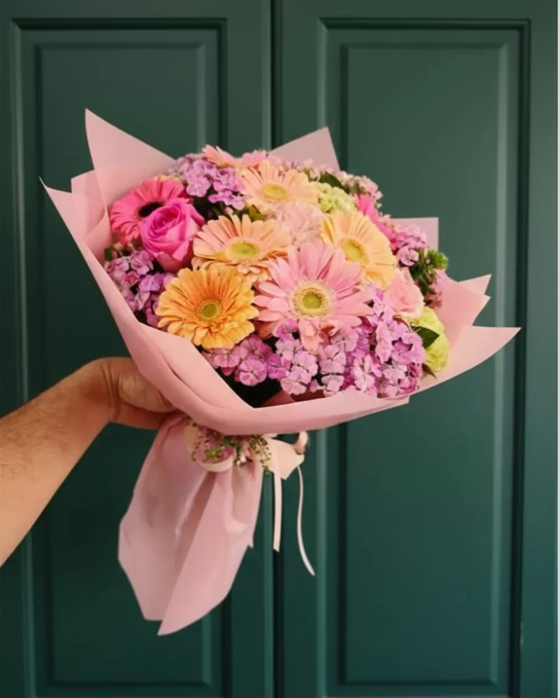 Pembeli Hüsnüyusuf Gerbera Buketi